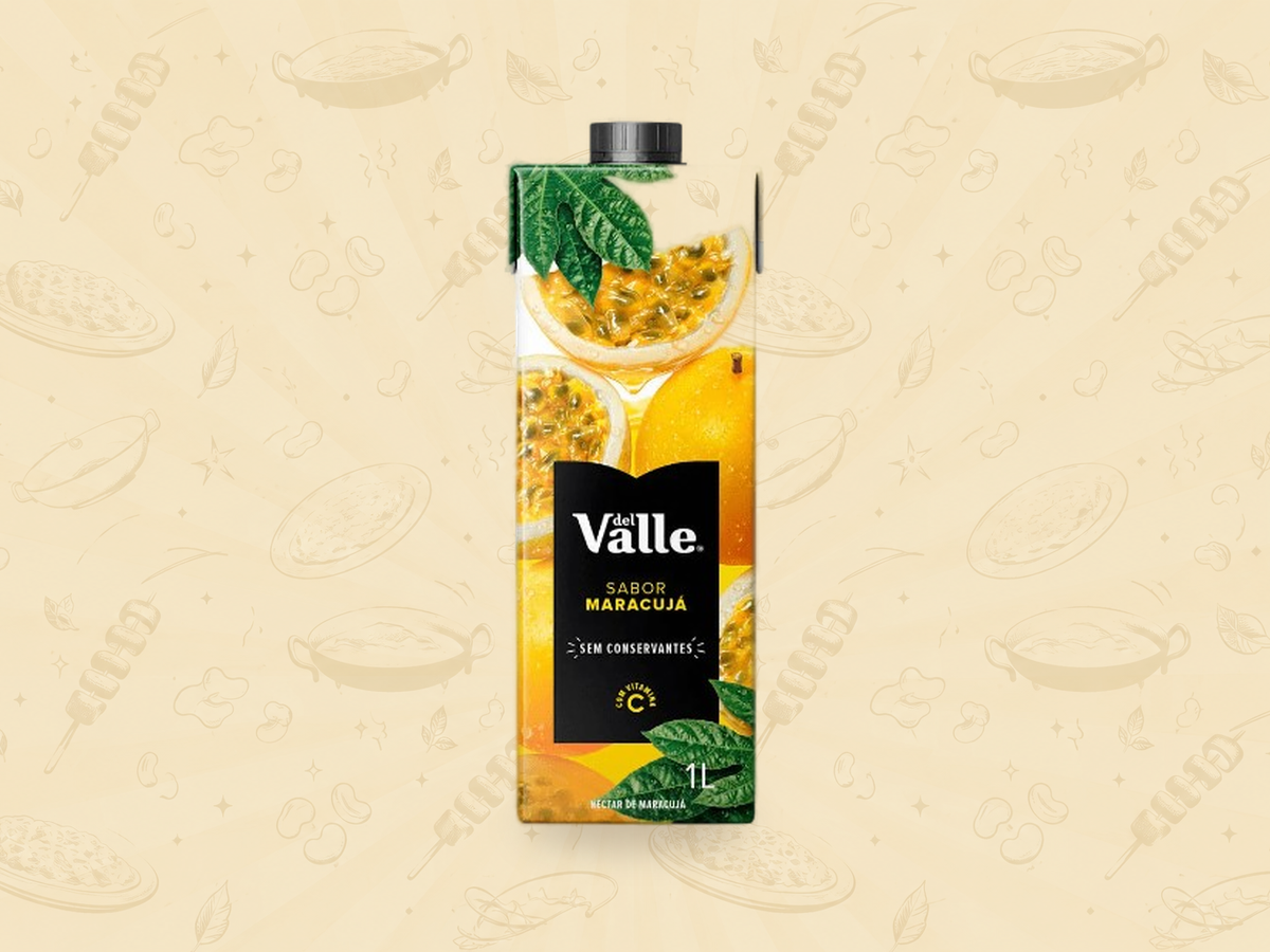 Suco de maracujá caixa 1L