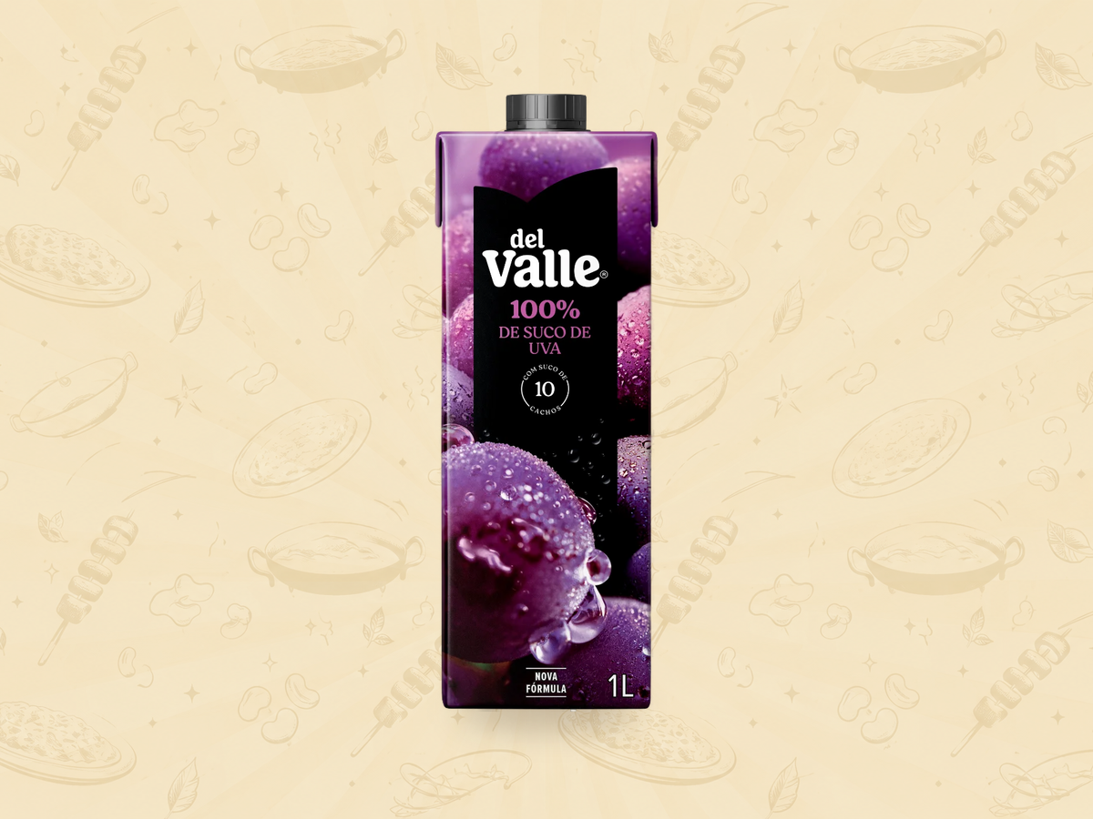 Suco de uva caixa 1L